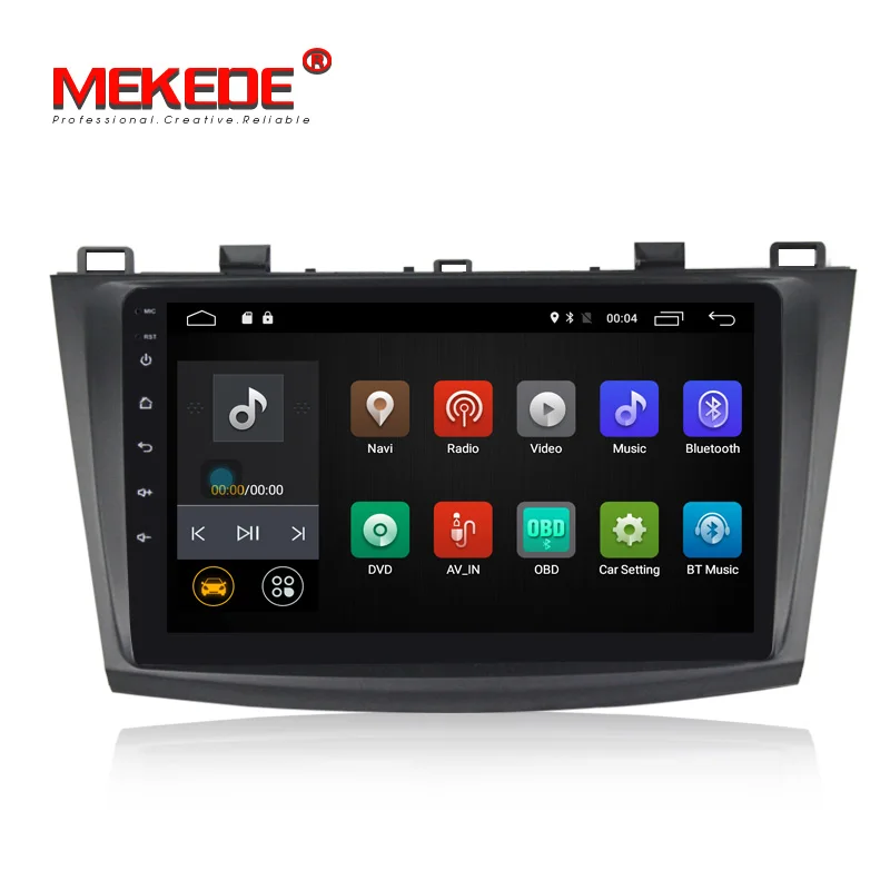 PX3 9 HD screen Android7 1 Quad core font b car b font multimedia audio player