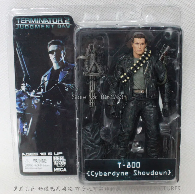 NECA Терминатор 2 фигурка T-800 эндоскелет Классическая фигурка игрушка " 18 см 7 стилей