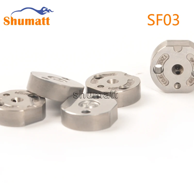 Diesel Injector Orifice Plate 4Pcs SHUMAT 529# SF03 BGC2 Control Valve for Common Rail injectors 23670-30420 23670-0L090