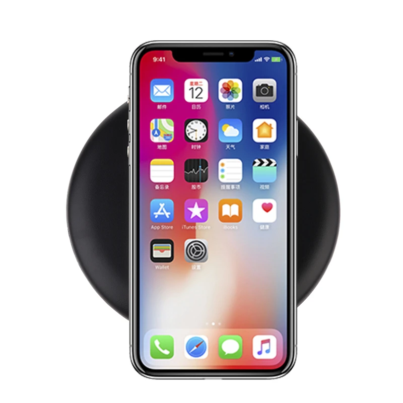 

10W Fast Charging Qi Standard Wireless Charger for iPhoneX 8 Plus Phone Charging Board Stand for Galaxy S8 S8Plus NOTE8