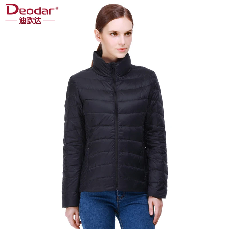 Deodar Fashion Winter Ultra Light Down Jacket 90 Duck Down Jackets Long Warm Slim Coat Winter