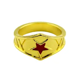 Новое чудо Женская мода кольцо девушки фантастический золото Цвет четыре Ретро Стиль кольцо Обручение обручальные кольца аксессуары