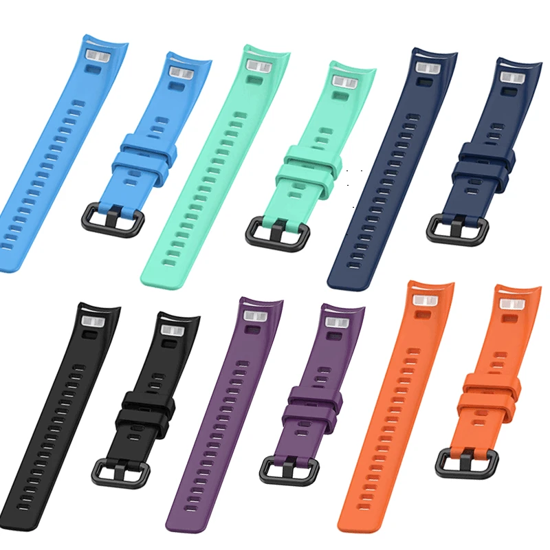 Силиконовый ремешок для часов huawei Honor Band 4 ремешка мягкий силиконовый браслет на