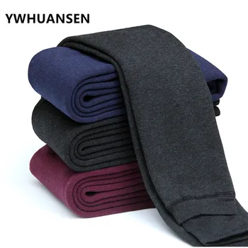 

YWHUANSEN Winter Warm Pantyhose For Girl Plus Cashmere Cotton Pure Color Children's Leggings Thick Toddler Legging Teenage Pants