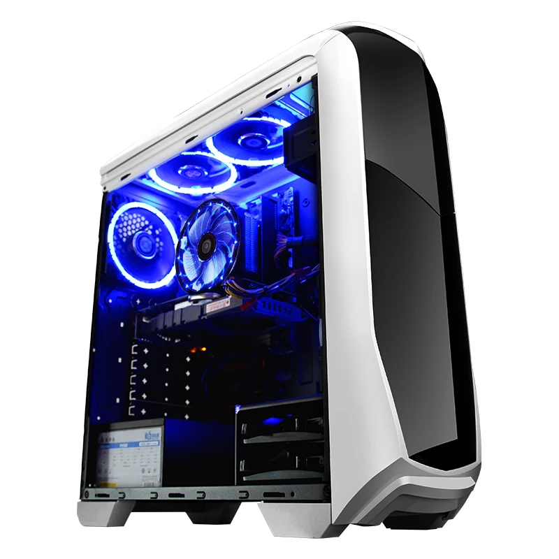  GETWORTH R12 DIY Desktop Gaming Intel I5 7400 120G SSD 400 Watt GTX GeForce1060 Gigabyte B250M Gami