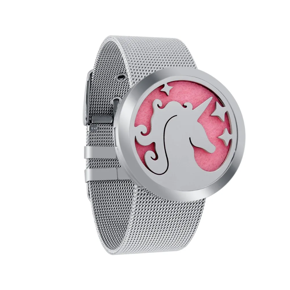unicorn ZP-BS514-6 Diffuser Locket Bracelet