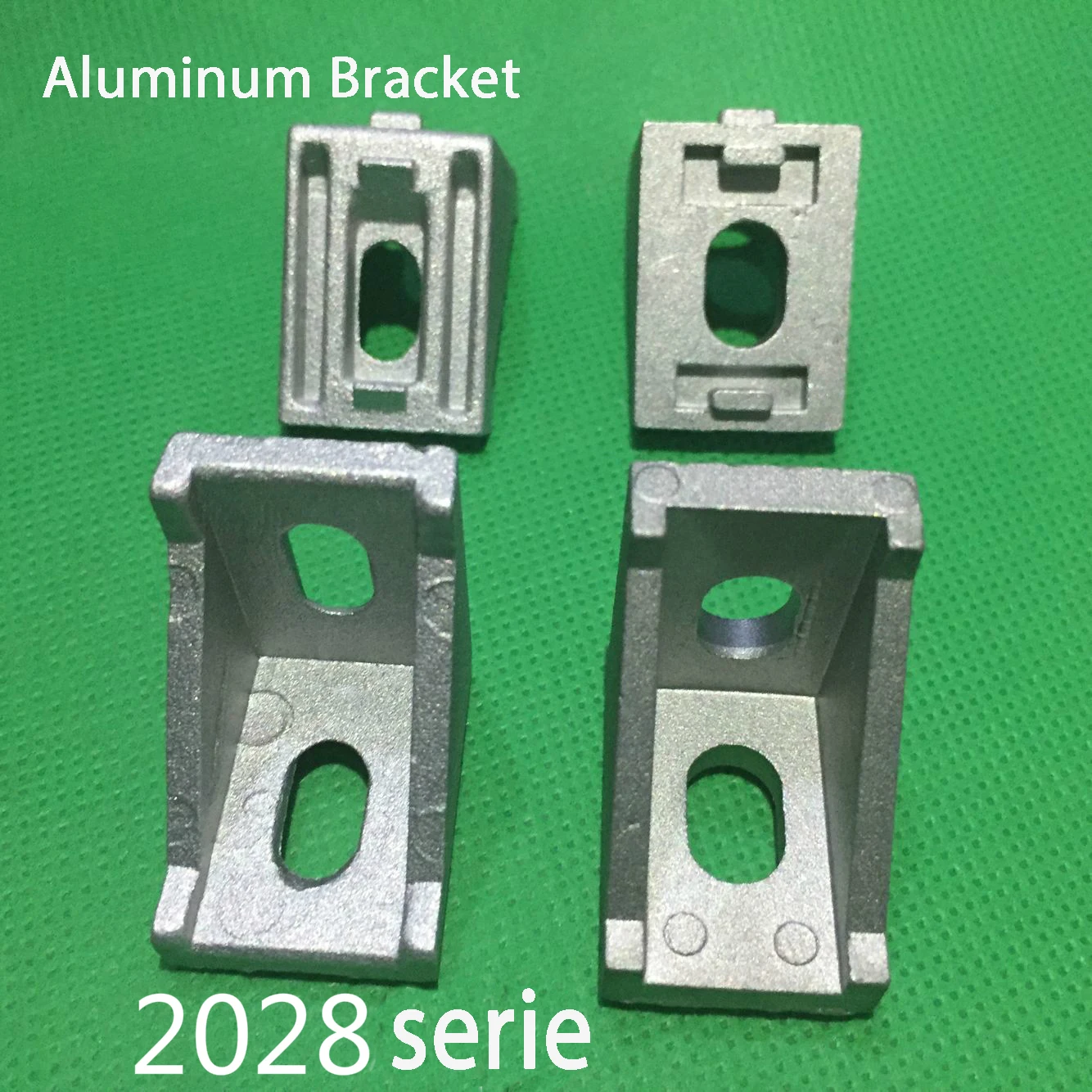 

20pcs 2028 Brackets Corner fitting angle aluminum 20x28 L Connector bracket fastener for 2028 Industrial Aluminum profile
