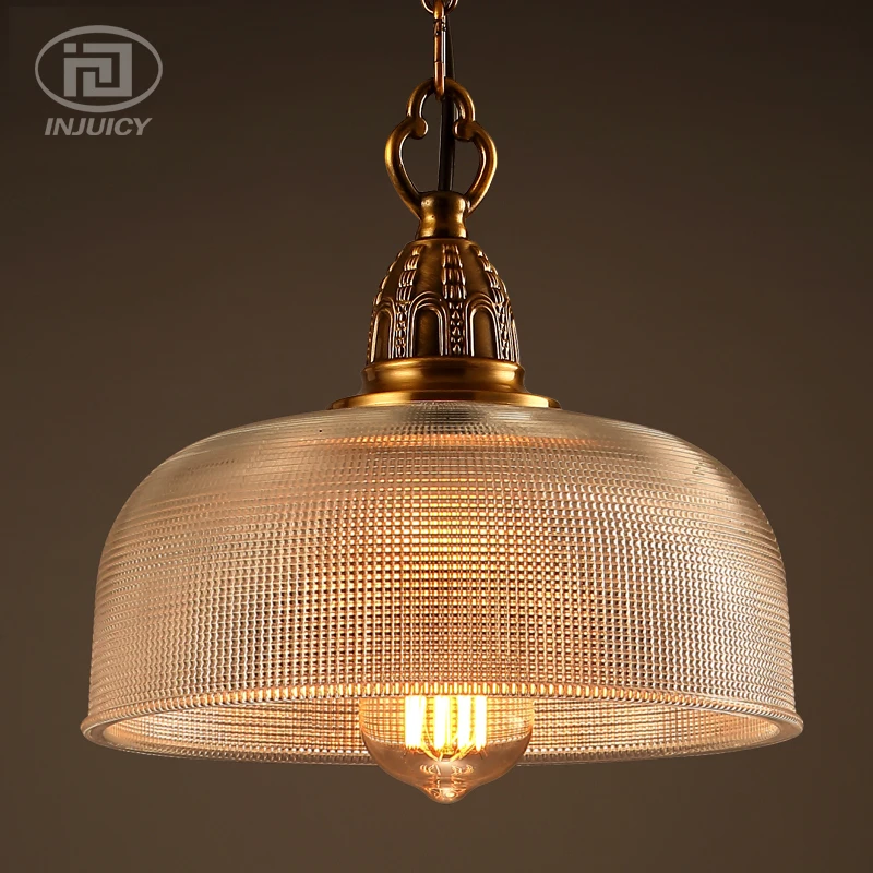 Loft Vintage Industrial Pendant Light Fixtures Copper Glass Shade Pendant Lamp Restaurant Cafe Bar Store Dining Room Lighting Loft Vintage Industrial Pendant Light Fixtures Copper Glass Shade Pendant Lamp Restaurant Cafe Bar Store Dining Room Lighting