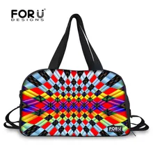 FORUDESIGNS Women’s Travel Bags Luggage Handbag Design Print Women Travel Tote Bags Large Capacity Yoga Bags