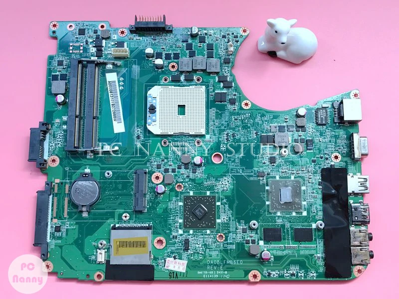Материнская плата PCNANNY A000081310 для ноутбука Toshiba Satellite L650D L655D материнская DA0BLFMB6E0 fs1 ATI