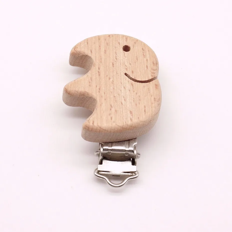 5PC Cartoon Animals Elephant Bird Star Love Heart Dummy Clip Natural Wood Beech Wood Pacifier Clip Non-Toxic Nipple Holder DIY 5PC Cartoon Animals Elephant Bird Star Love Heart Dummy Clip Natural Wood Beech Wood Pacifier Clip Non-Toxic Nipple Holder DIY