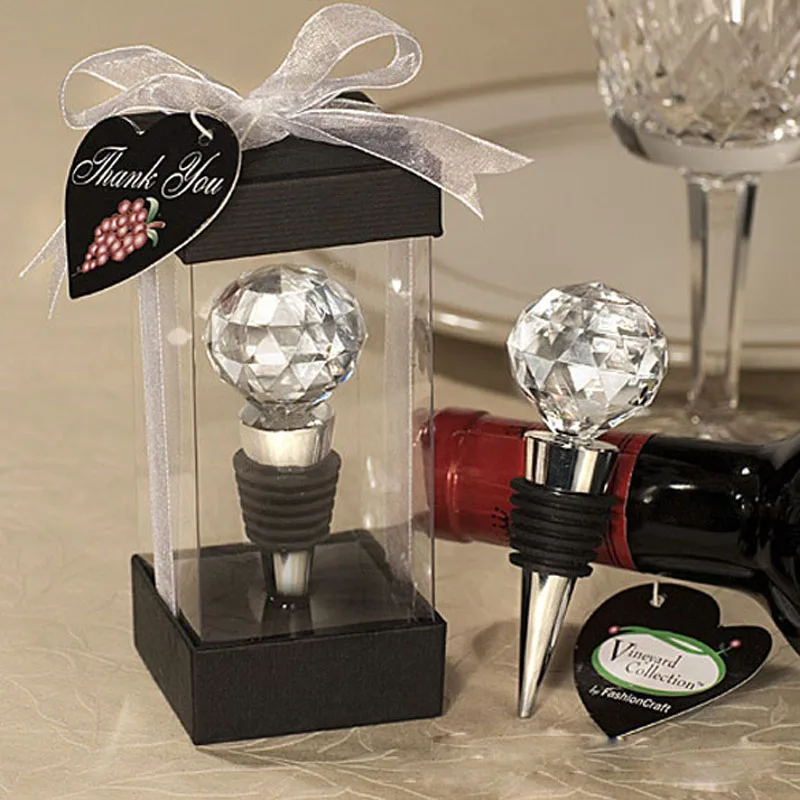 crystal wine stopper