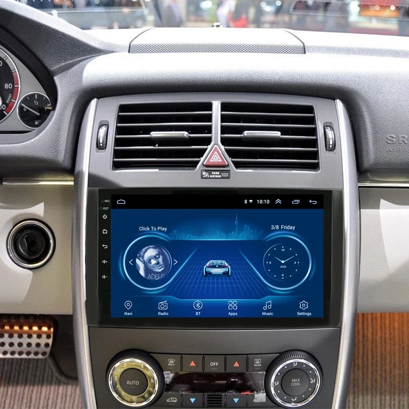 #*Cheap Super Slim Touch Screen Android 8.1 radio GPS Navigation for Mercedes Benz Sprinter B200 B class W245 B170 W169 Radio Bluetooth