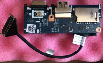 

03RJG2 FOR DELL inspiron 14 5468 USB SD READER VGA POWER BUTTON BOARD LS-D822P with cable