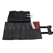 Профессиональные 6 ножниц+ расческа сумка из искусственной кожи Парикмахерские ножницы для стрижки волос сумки для расчесок парикмахерские инструменты Органайзер