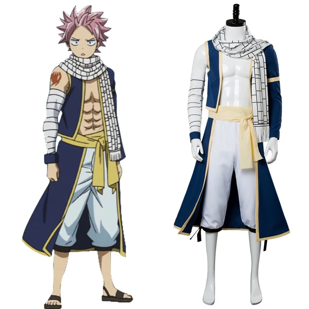 Hot Anime Fairy Tail Cosplay Natsu Dragneel Cosplay