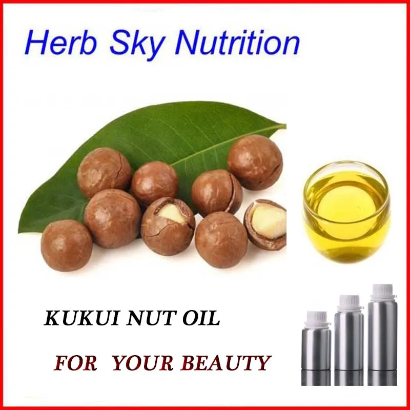 100 Natural Organic Kukui Nut Oil/ Macadamina nut oil high capacity