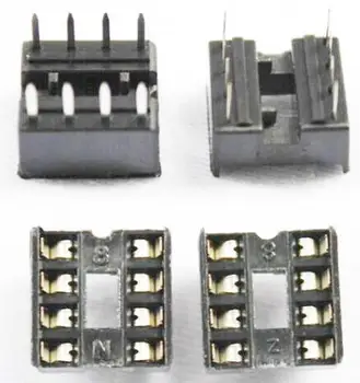 

600pcs 8pin DIP IC sockets Adaptor Solder Type 8 pin