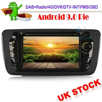 

Octa-Core Android 9.0 Autoradio Car stereo CD NAVI DAB+4G GPS for SEAT IBIZA 2009-2013 WIFI RDS DVR OBD Bluetooth