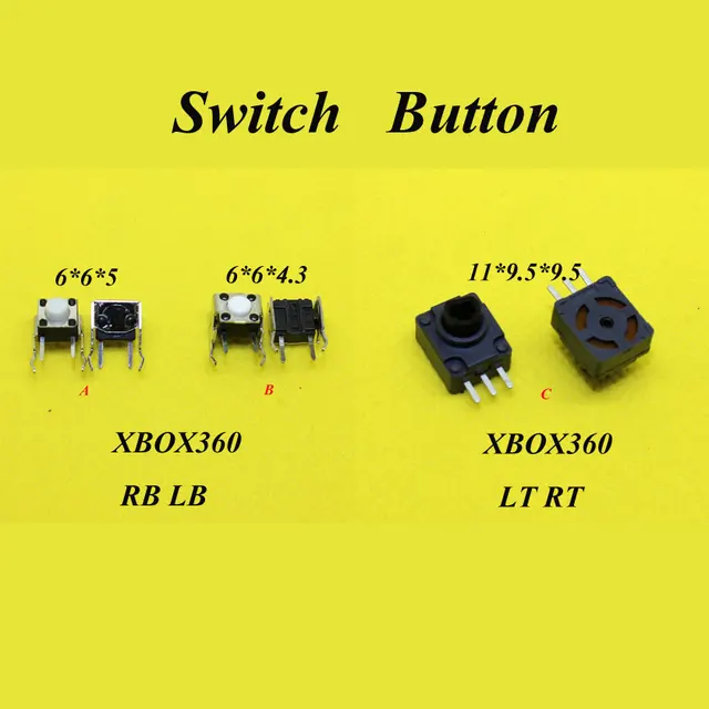 Best Price For Microsoft Xbox 360 Xbox360 Controller RB LB Bumper Button Switch/LT RT Trigger Potentiometer Switch Repair Best Price For Microsoft Xbox 360 Xbox360 Controller RB LB Bumper Button Switch/LT RT Trigger Potentiometer Switch Repair