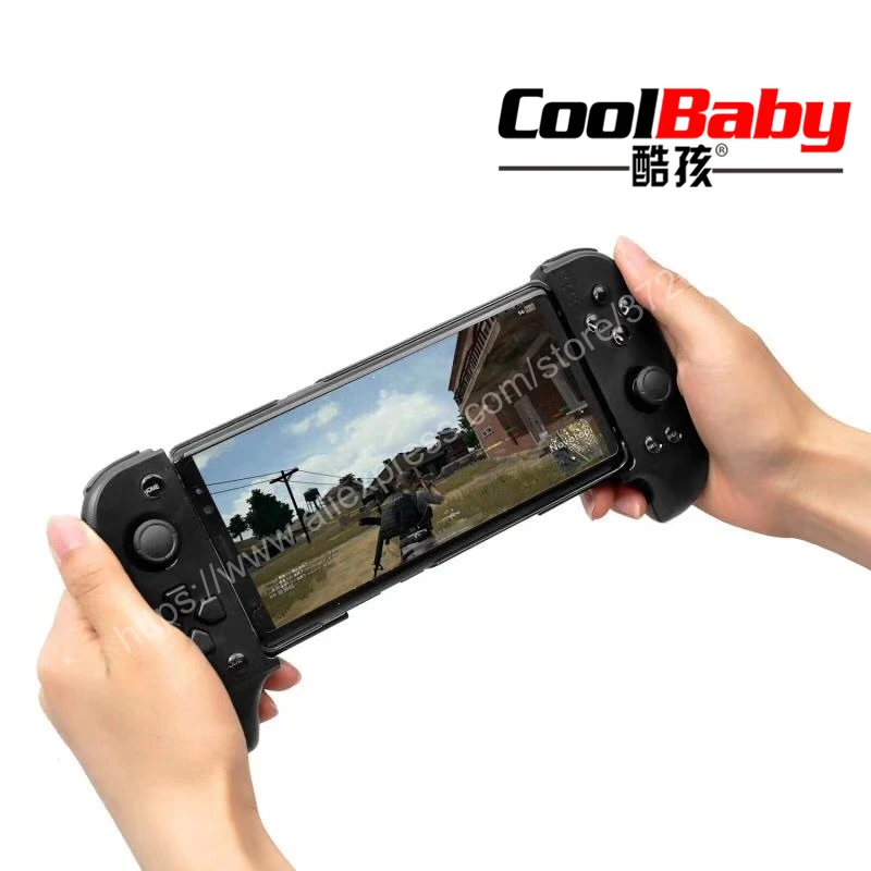 

2018 NEW Telescopic Bluetooth Game Handle Wireless Gamepad Controller Dual-mode Joystick For iOS Android PC