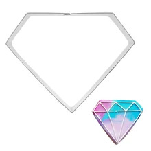 10 шт. алмазные металлические формочки для печенья Кондитерские изделия, печенье формы помадка кекс Кондитерская выпечка инструмент gateau reposteria