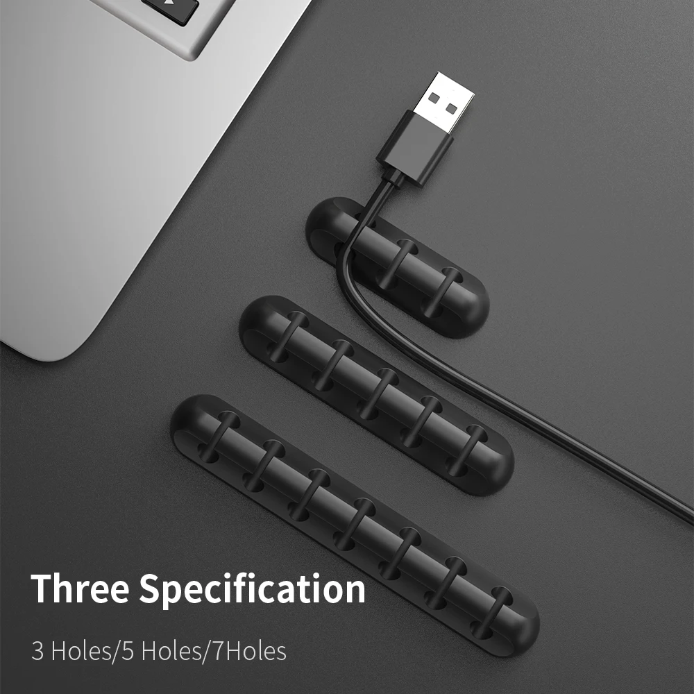 Essager органайзер для кабеля силиконовый usb кабель намотки мыши наушники зарядное