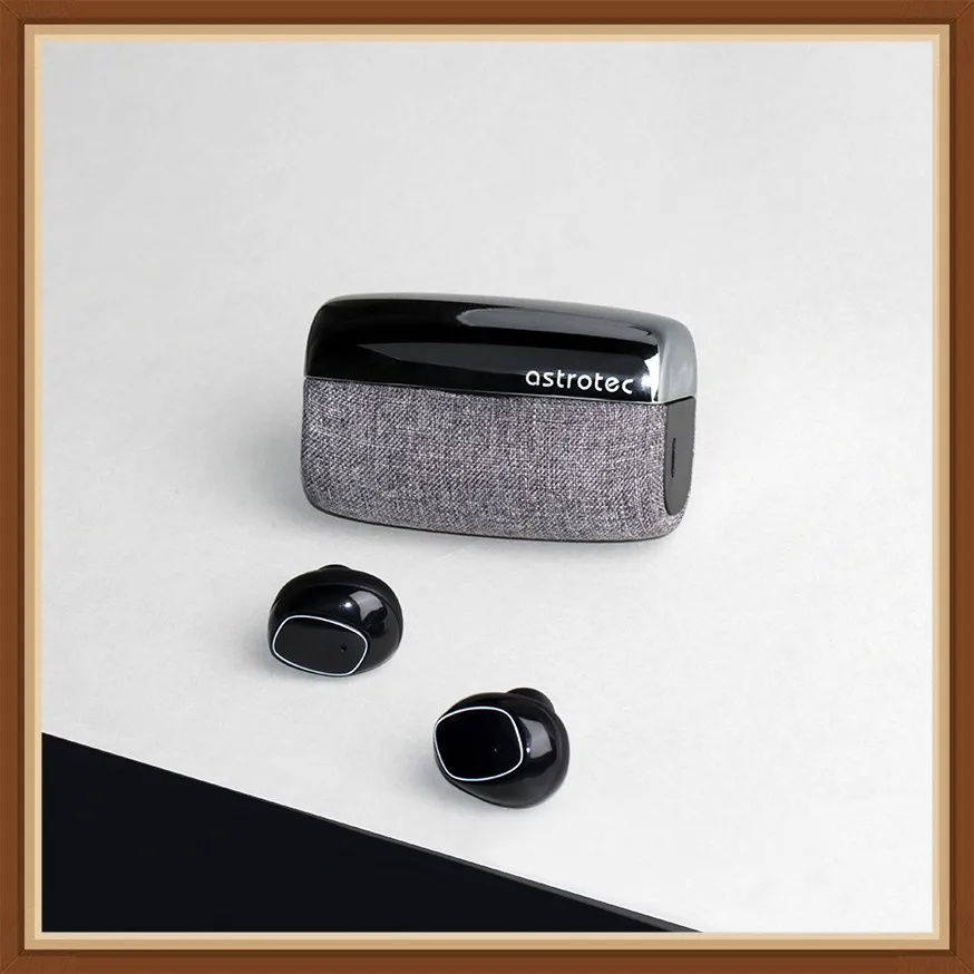 Astrotec S80 Bluetooth 5 0 Beryllium Dynamic Driver True Wireless IPX5 Touch Voice Earphone with Audiophile Grade Sound BT 5 0