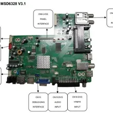 MSD6328 D ТВ цифровой ТВ драйвер платы DVB-T T2 ISDB DTMB DVB-S S2