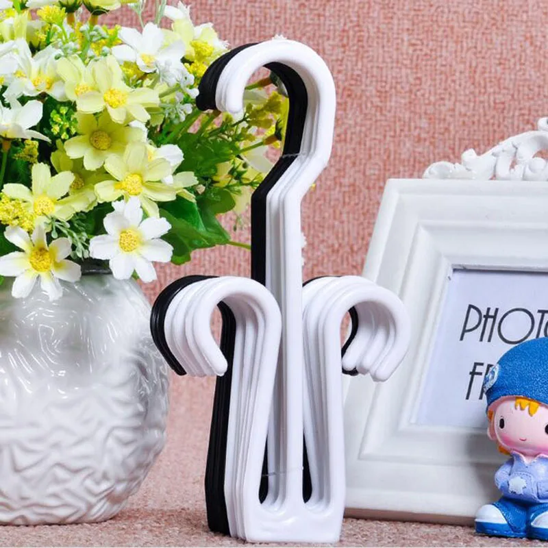 200pcs Strengthen Flexiable Slipper Hanger Hook Plastic Supermarket