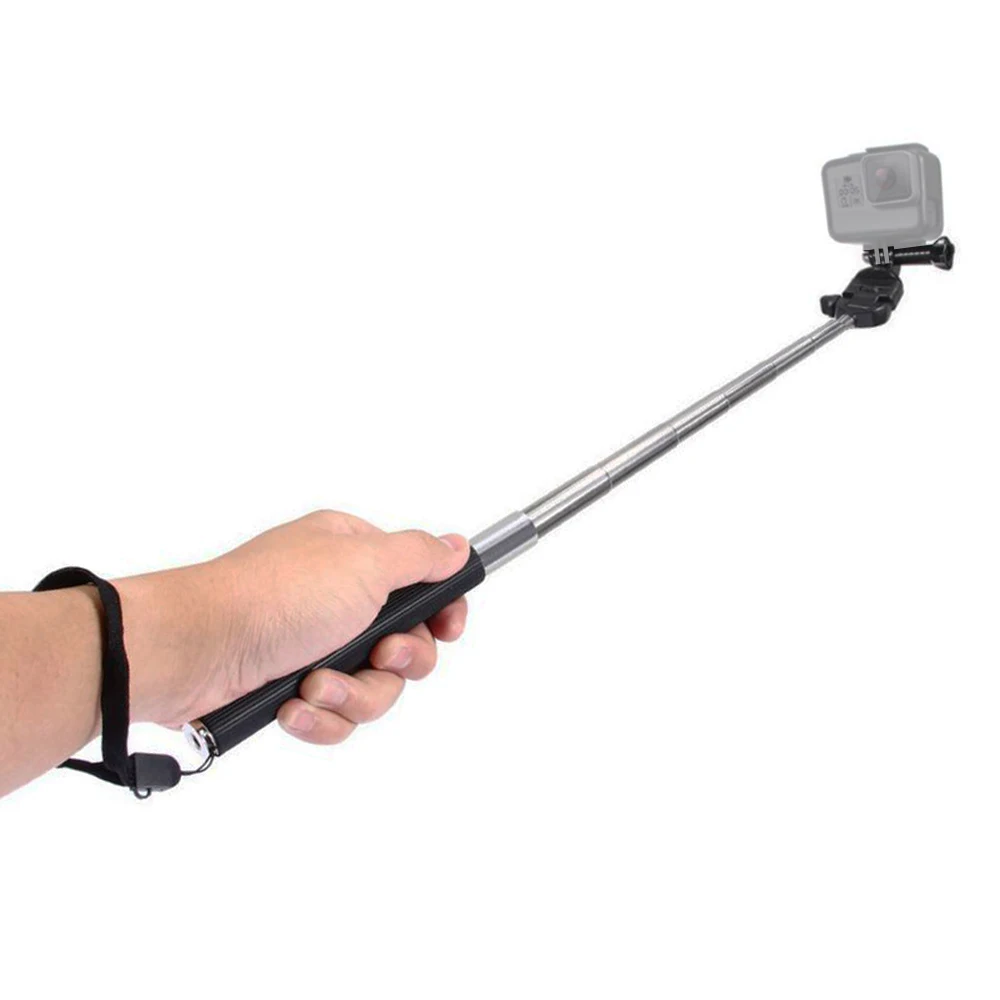 Регулируемый штатив выдвижной монопод селфи палка для Gopro Hero 7 6 5 4 3 + аксессуары