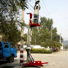 6 м алюминиевый гидравлический Мачтовый подъемник