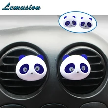 Автомобильный Стайлинг 1 пара автомобильный выход духи панда выход духи для peugeot 206 307 308 207 Opel astra h j Mazda 3 6 CX-5 Аксессуары