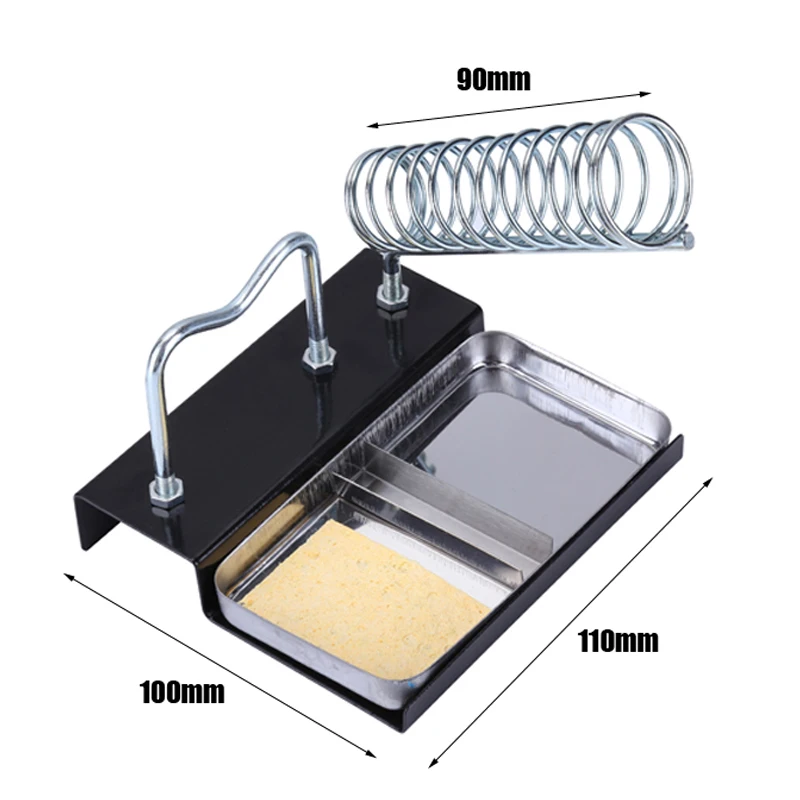 Металлическое основание Электрический паяльник подставка держатель для пайки Поддержка станции для Электрические рабочие инструменты сварки