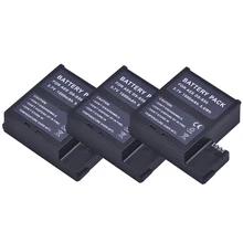PowerTrust nowy 3x1500 mAh, DS-S50 DSS50 S50 wymiana baterii akumulatorów AEE, D33 S50 S51 S60 S71 S70 kamera