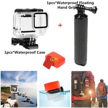 

Waterproof Case Accessories Set Mount for GoPro Hero 7 Sliver Action Camera Housings for Go Pro Hero 7 White Accessories