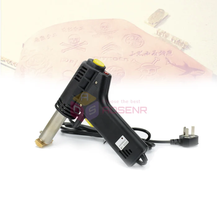 

Handle Electric Iron Cake Mark Hot Foil Stamp Press Embossing Machine Printing Logo Branding Machine