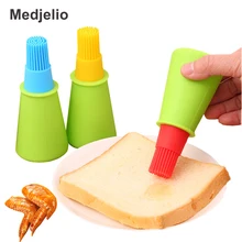 Silicone BBQ Oil Bottle Basting Brushes for Home Baking Cooking Pastry grill barbecue Cream brush Cake Tools