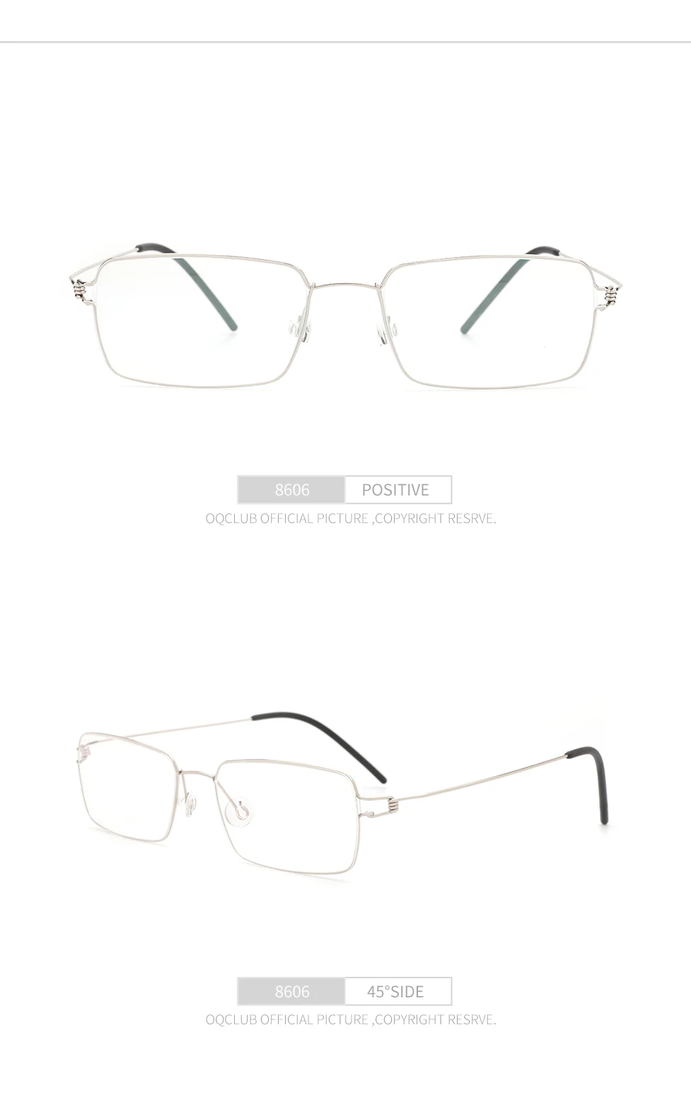 Титановые оптические очки, оправа для близорукости, очки для глаз, унисекс, очки по рецепту, деловые очки без винтов, оправа для очков