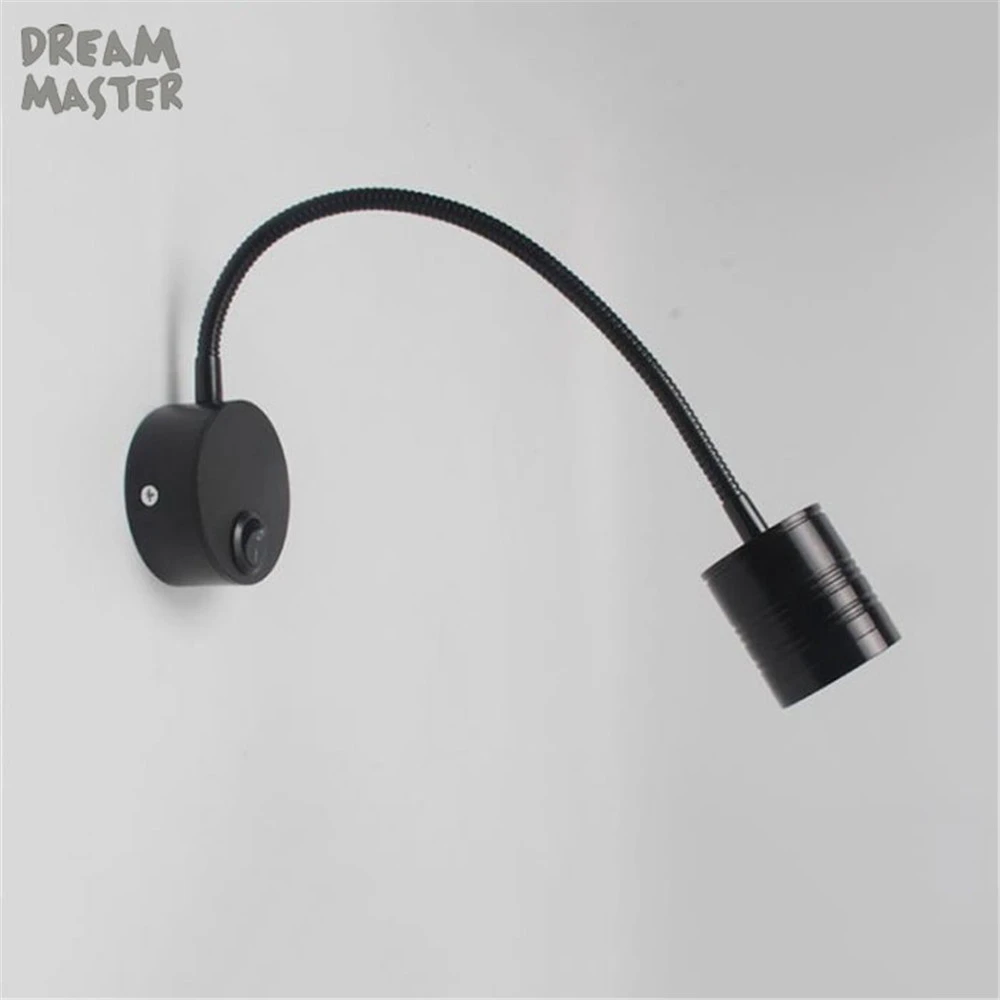 reading wall light with switch