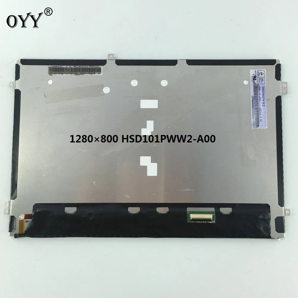 Skup HSD101PWW2 ekran wyświetlacza LCD montaż digitizera ekranu dotykowego z ramką do podkładki transformatorowej Asus TF201 TCP10C93 V0.3 vesion
