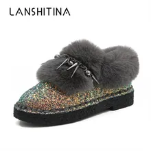 Новые зимние женские теплые ботинки, шикарные замшевые кожаные полусапожки, сохраняющие тепло, без шнуровки, хлопковые повседневные женские сапоги с заклепками, ботинки на меху