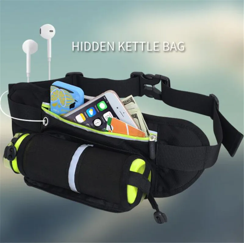 

Men Women Running Belt Waist Bag Sports Water Bottle Belt Sport Jogging Gym Camping Bag Running Accessories