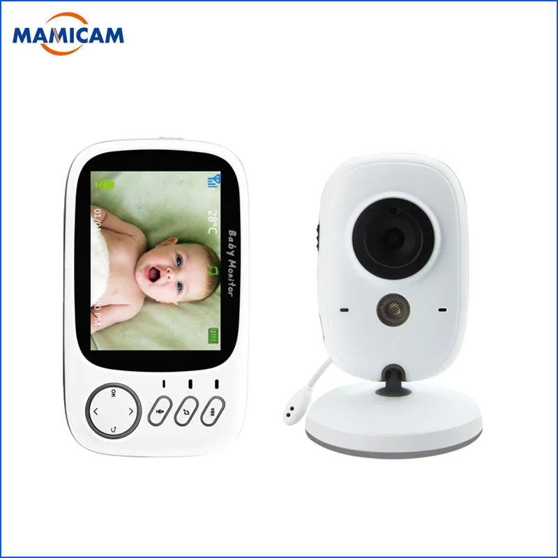 

Video Baby Monitor 2.4G Wireless With 3.2 Inches LCD 2 Way Audio Talk Night Vision Surveillance Security Camera Babysitter