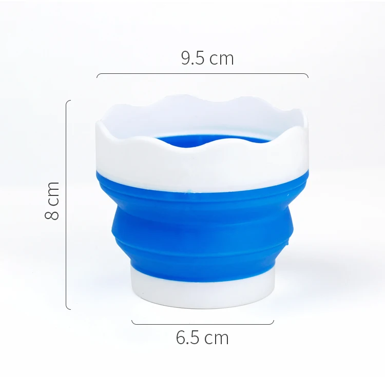 Щетка для мытья Ведро Складная ручная стирка портативная ручка чашка-бочонок для акварельной живописи многофункциональные чистящие инструменты Художественные принадлежности
