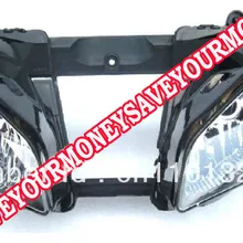 Мотоциклетные фары головного света сборки Кукольный дом передняя фара мотоцикла для Yamaha Yzf R6 2008-10