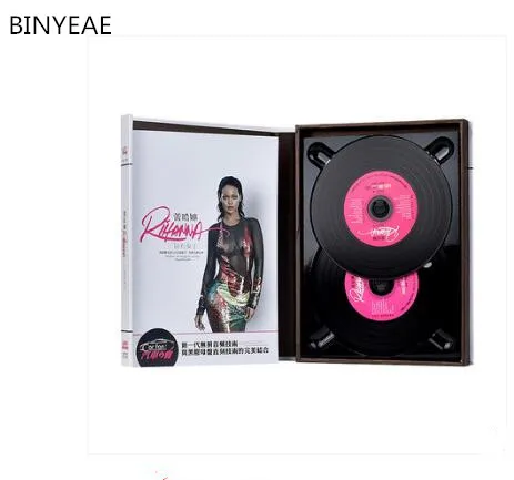 

BINYEAE; Rihanna cd album music selection pop song car CD cd vinyl disc diamond queen Rihanna lossless vinyl 2cd