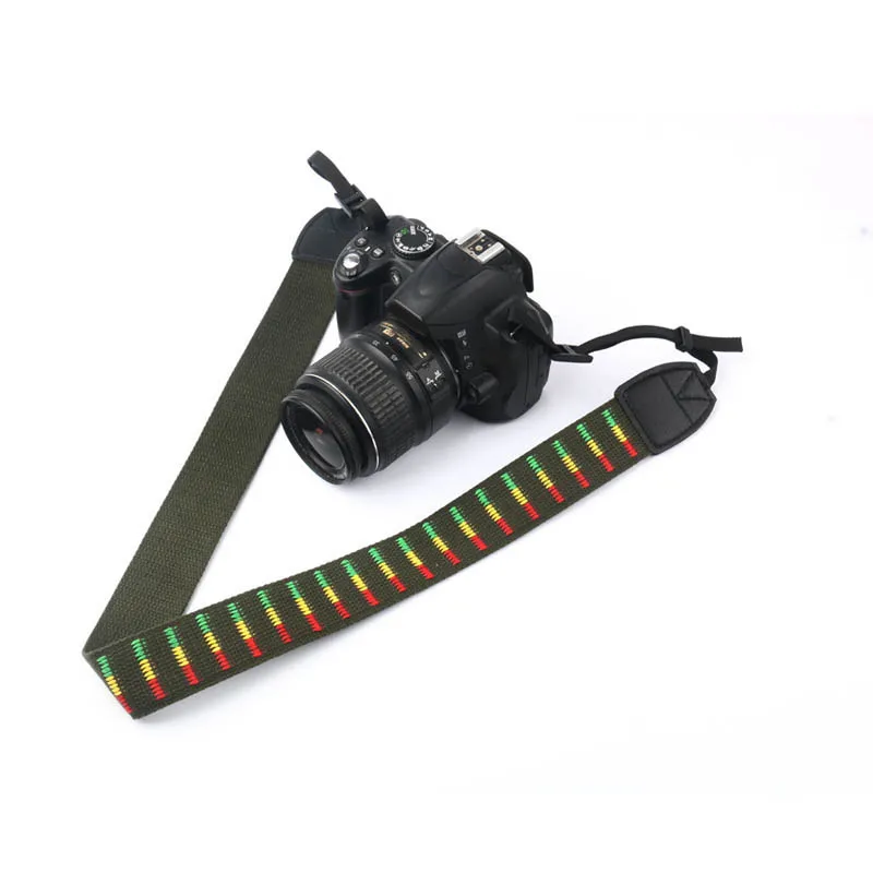 Ремешок для камеры хлопок двор шеи плечевой ремень для DSLR Canon Nikon Pentax UY8