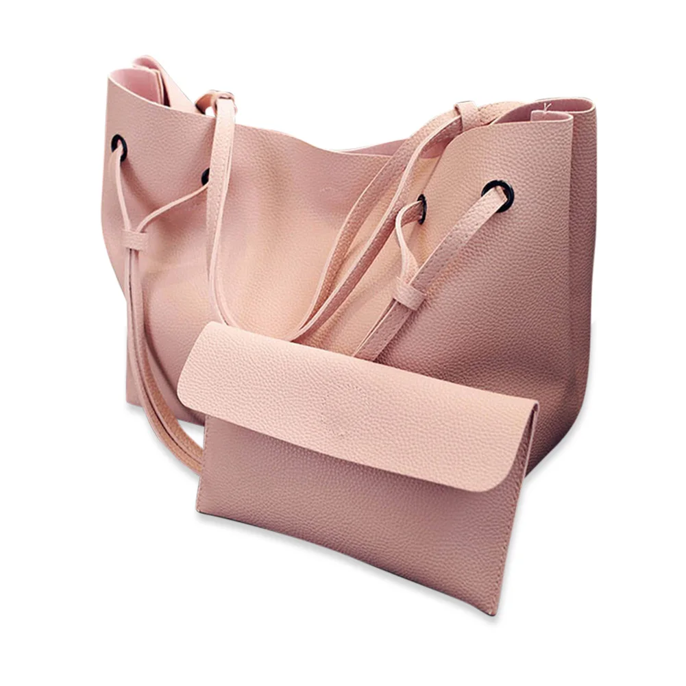 

2018 Fashion Women Lady Composite Shoulder Bag Handbag Large Capacity PU Durable For Travel LBY2018