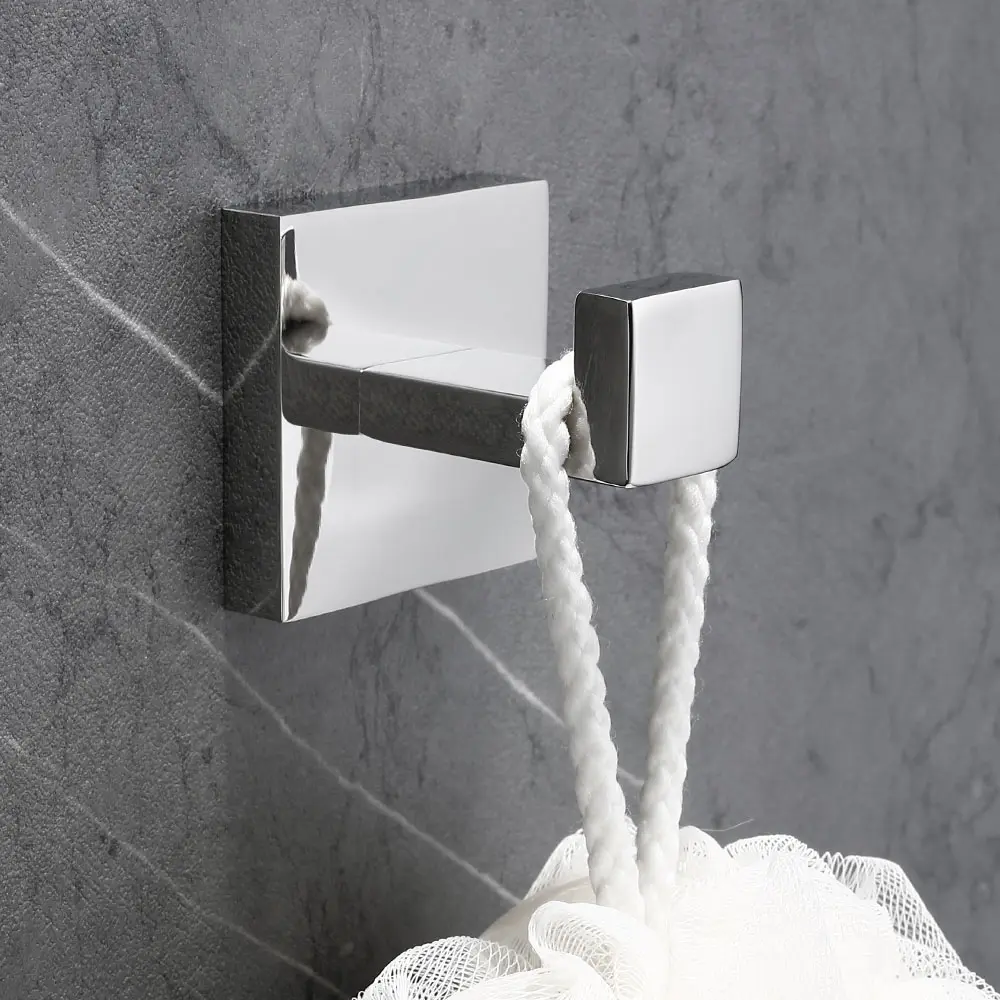 2018 SUS 304 Stainless Steel Robe Hook Lithe Deluxe Mirror Polished